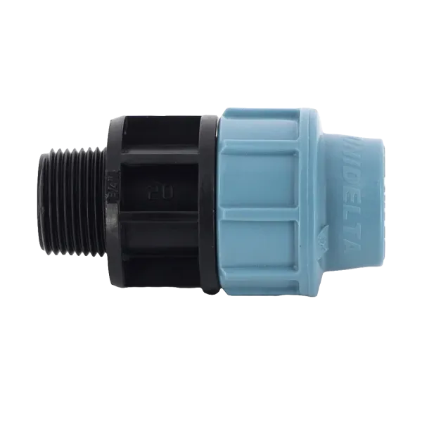 Муфта компрессионная Unidelta 25 х ¾" с наружной резьбой